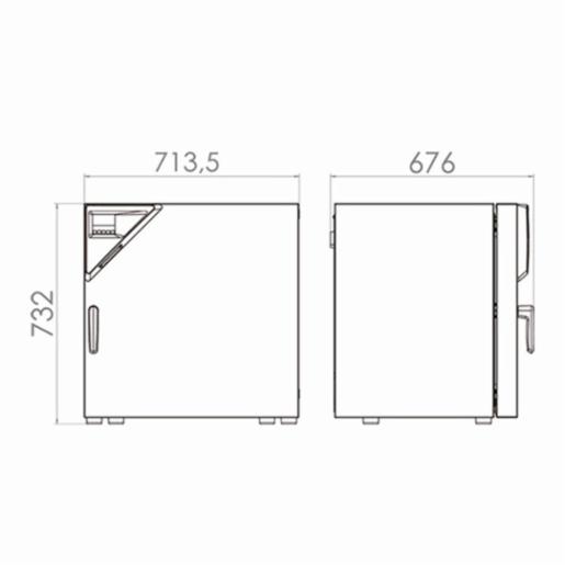 Binder WTB9010-0305_ตู้อบลมร้อน รุ่น FD 115 9010-0305