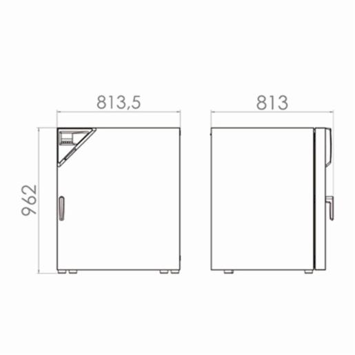 Binder Series ED Avantgarde.Line - Drying and heating chambers with natural convection ED 260