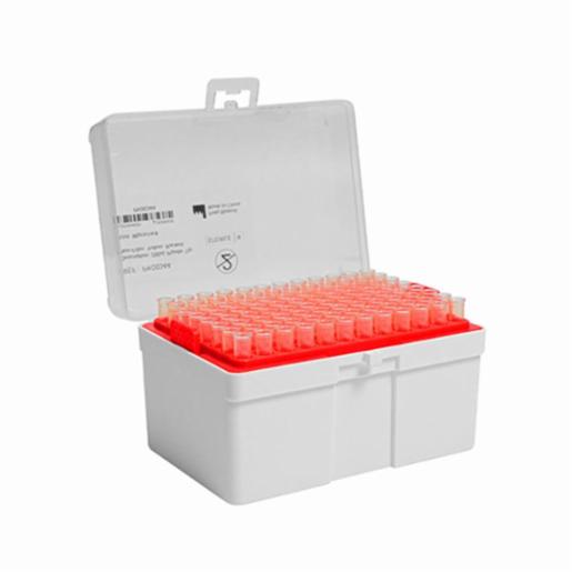 LabPRO QuickFit Pipette Tip 200uL, Non-filter, Clear, Racked, Sterile, 4,800pcs/carton LPCP0004