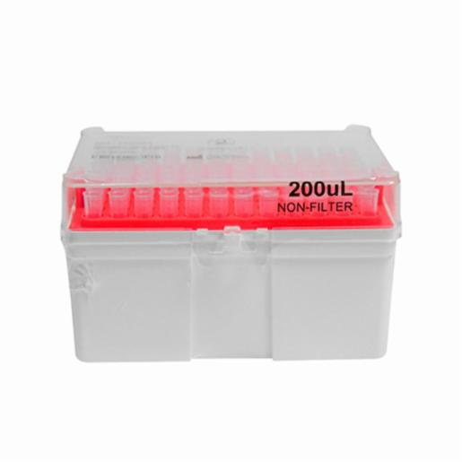 LabPro ปิเปตทิป 200uL Pipette Tip. Non-filter. Low Retention. Clear. Racked. Sterile96pieces/rack. 10racks/pack. 5packs/carton LPCP0064