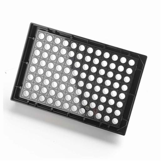 Porvair Sciences 96 Well 350 µl Black Clear F bottom assay plate 215003