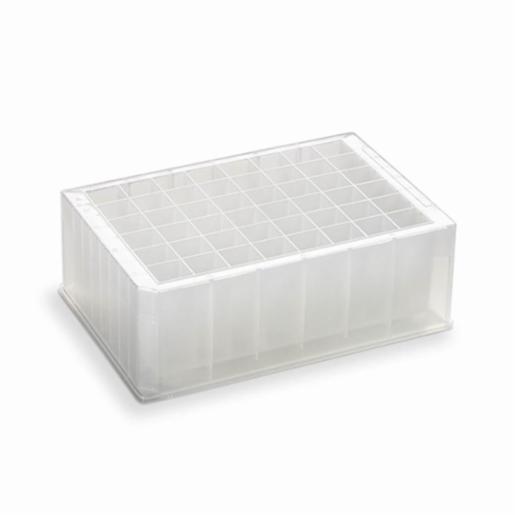 Porvair Sciences 48 square  well V bottom PP storage plate 360096