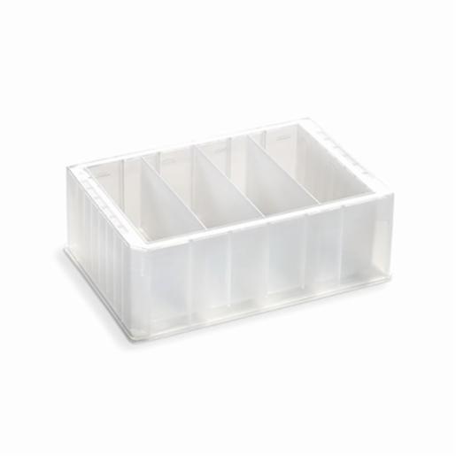 Porvair Sciences 300 ml  Reservoir plate: 4 columns V bottom 390107